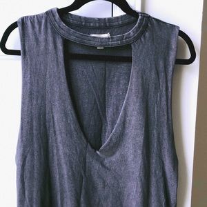 Vintage/Boho Sleeveless T-shirt Top